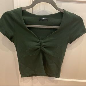 Brandy Melville Gina Top Green One Size
